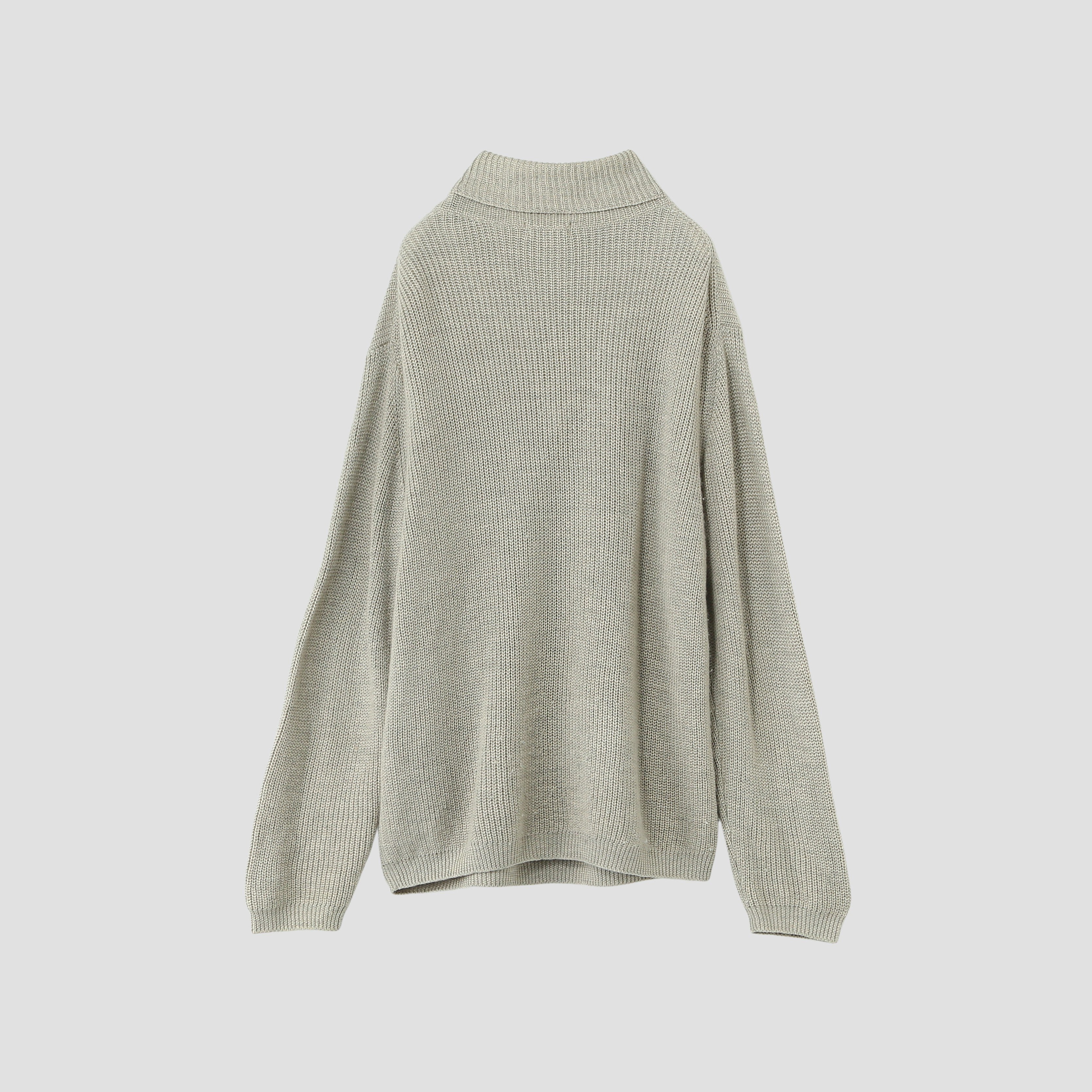美品 MHL マーガレットハウエル 杢ベージュ プルオーバーニット セーター MARGARET HOWELL - 美品 MHL マーガレットハウエル 杢ベージュ プル