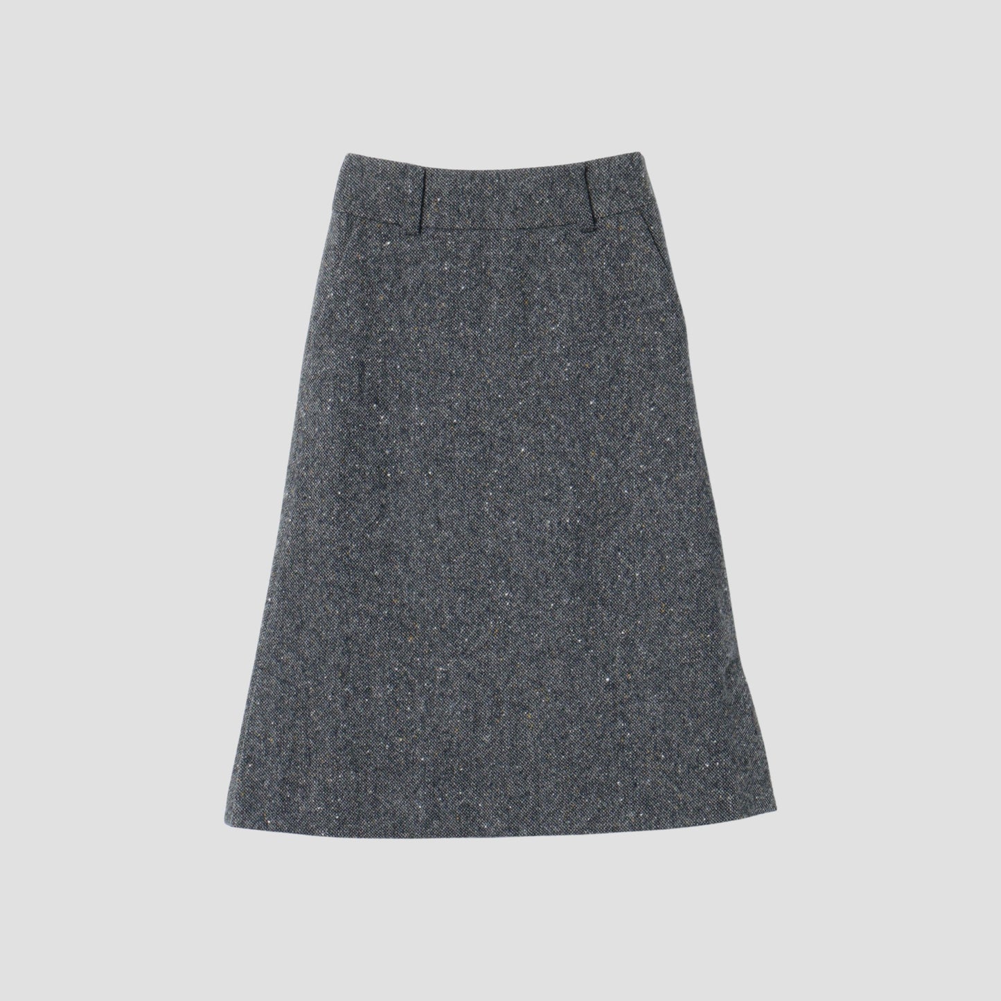 WOOL TWEED SKIRT