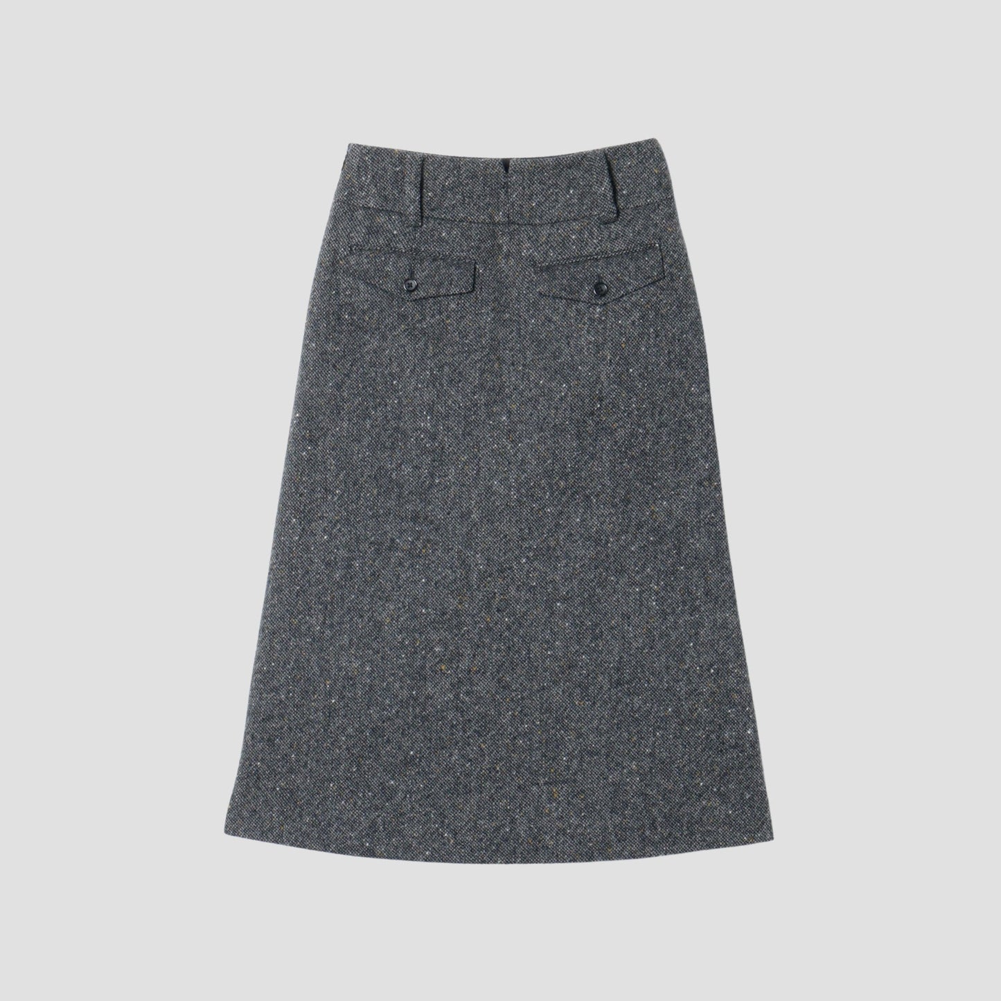 WOOL TWEED SKIRT