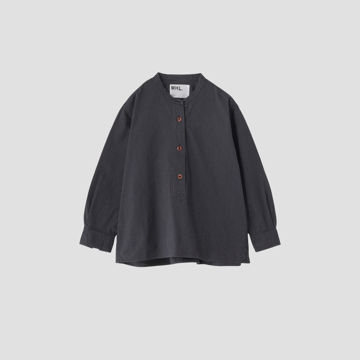 BROKEN STRIPE COTTON SHIRT