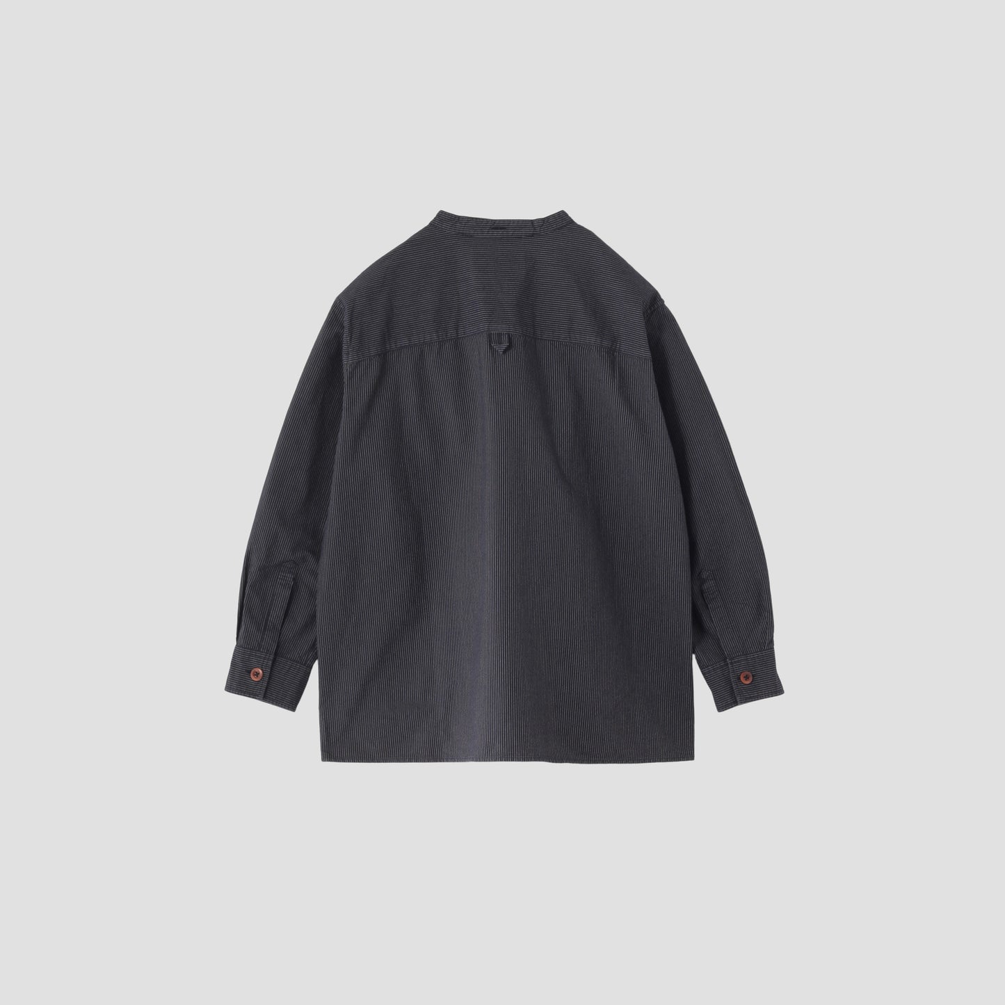 BROKEN STRIPE COTTON SHIRT