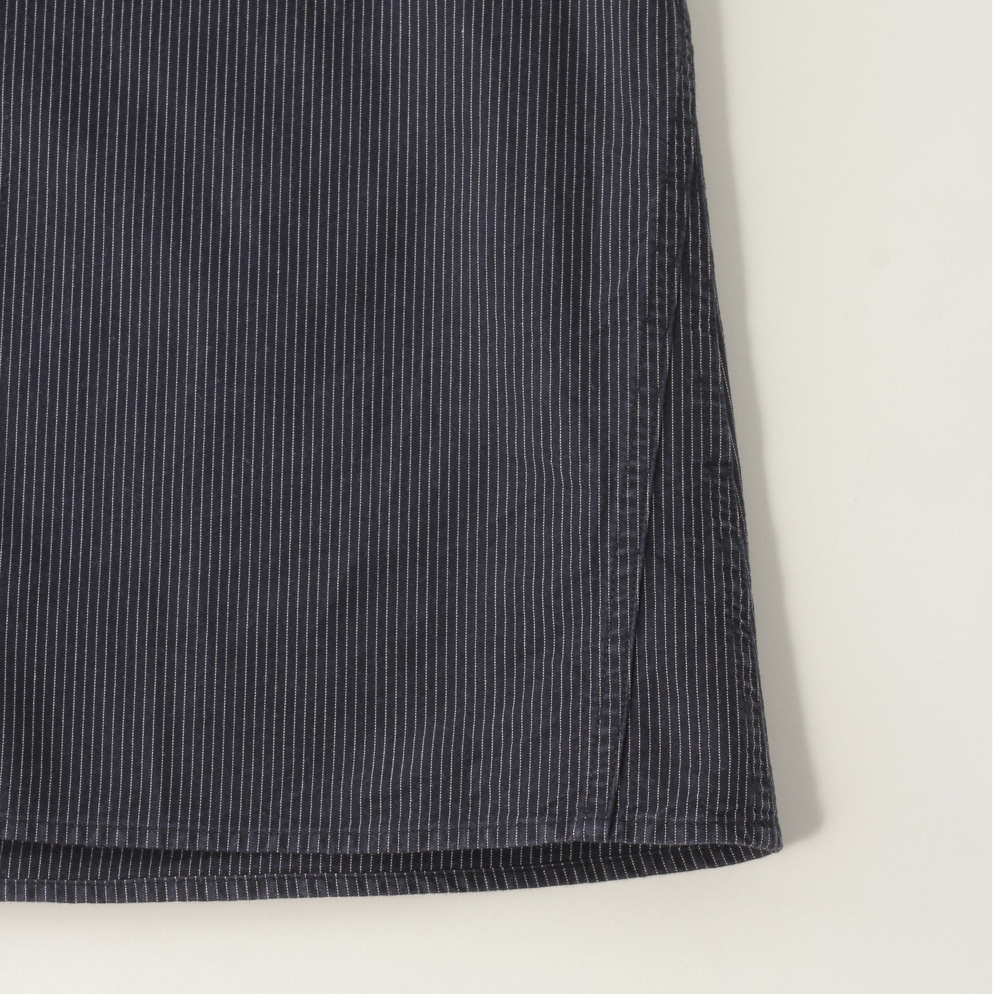 BROKEN STRIPE COTTON SHIRT