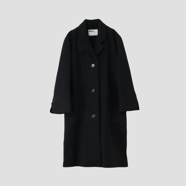 HEAVY WOOL MELTON COAT