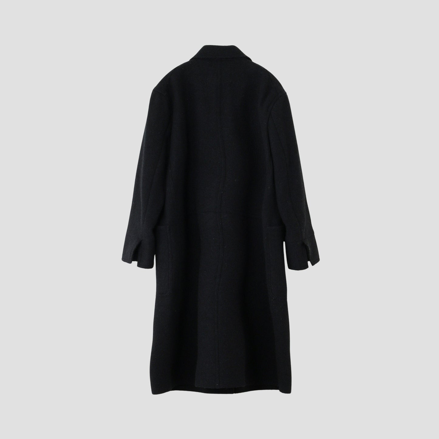 HEAVY WOOL MELTON COAT