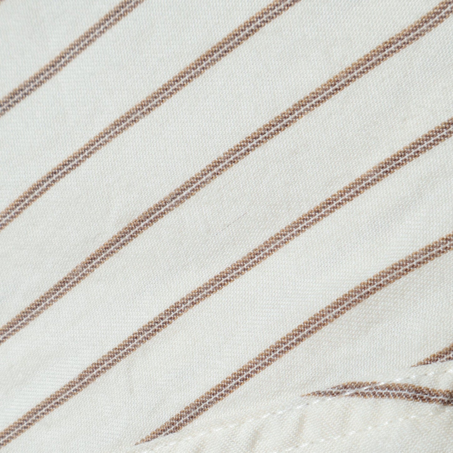 COTTON WOOL STRIPE SHIRT