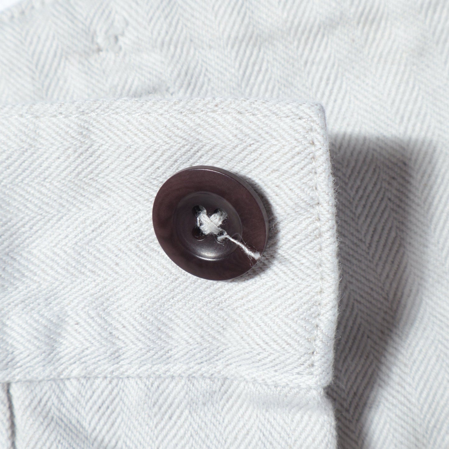 COTTON LINEN HERRINGBONE(MHL SHOP限定) TROUSERS