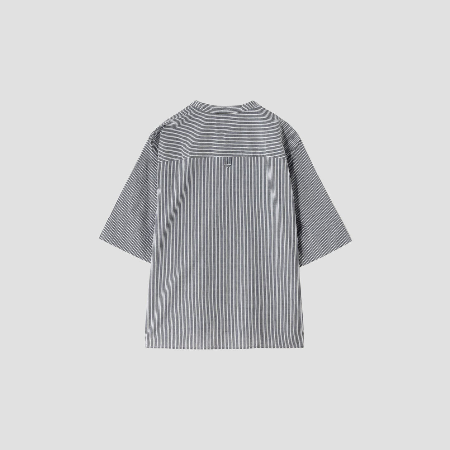 COTTON LINEN STRIPE SHIRT