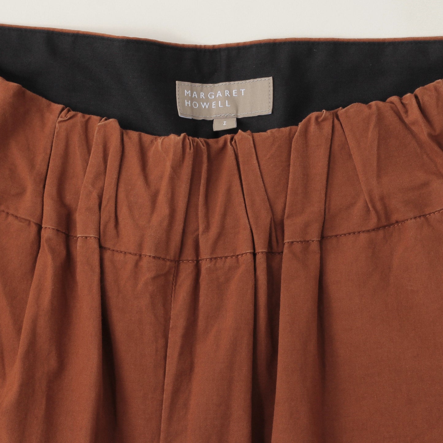 PLAIN COTTON SILK TROUSERS