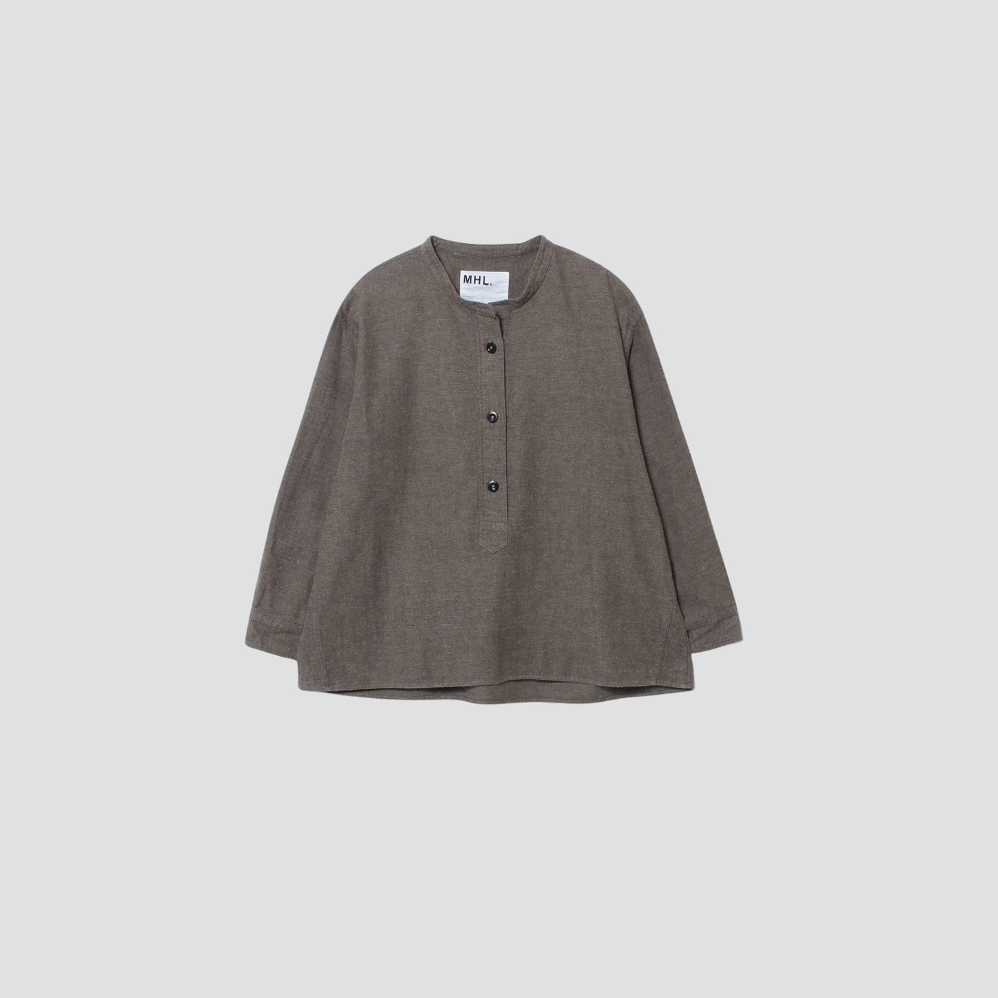 COLOURED COTTON TWILL SHIRT