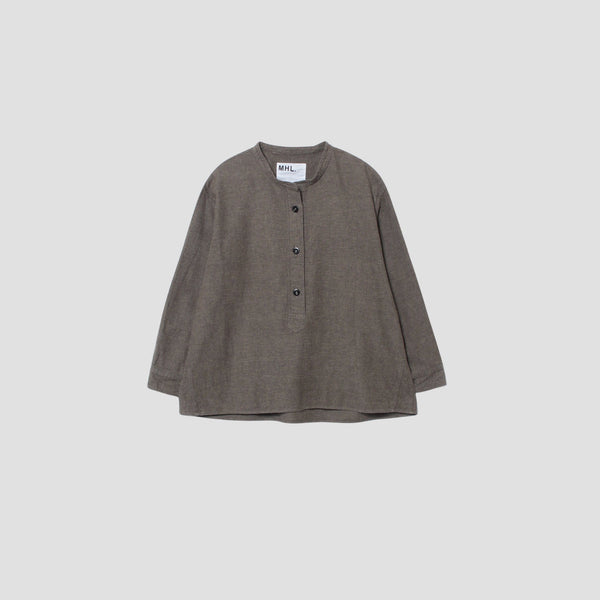 COLOURED COTTON TWILL SHIRT