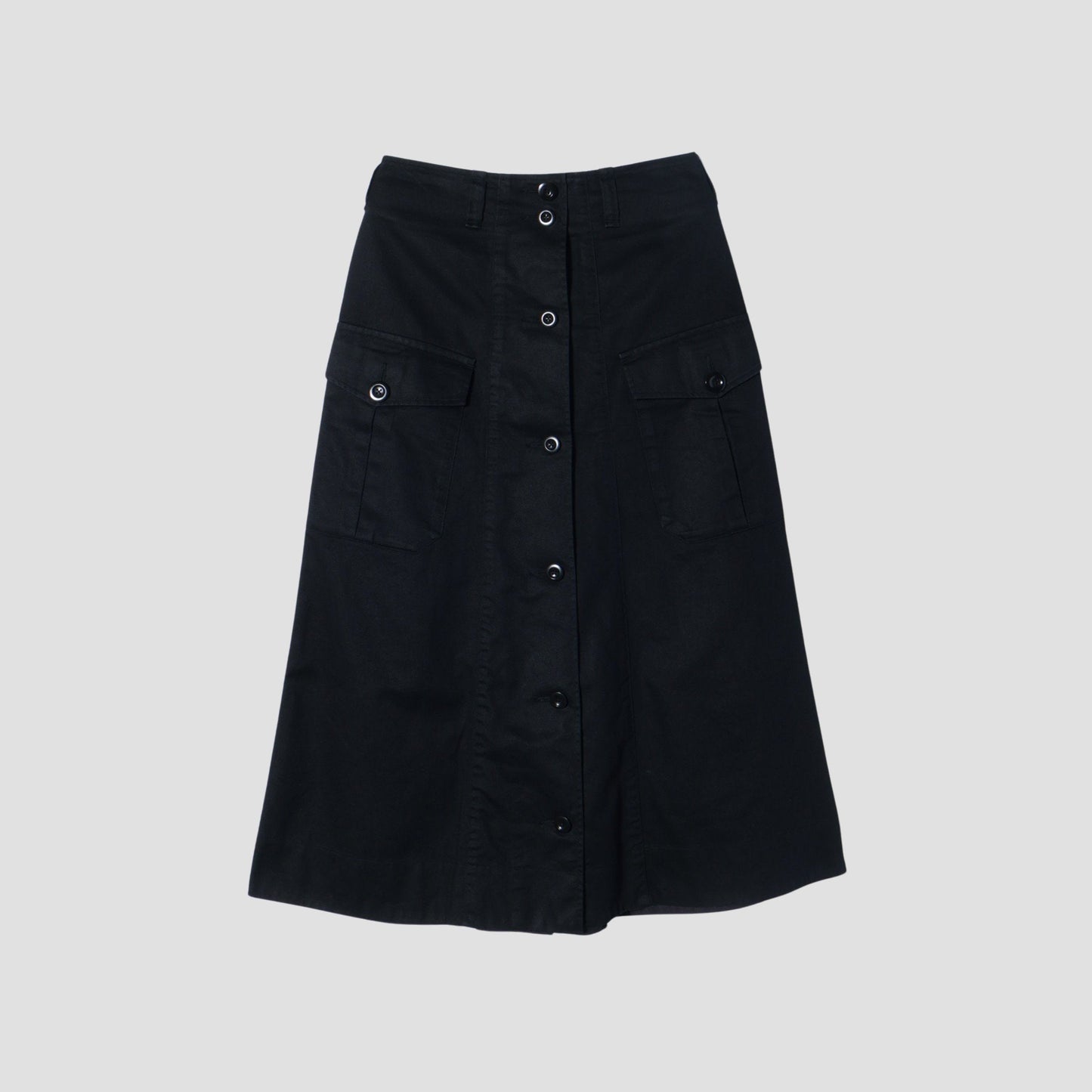 JAPANESE COTTON LINEN DRILL SKIRT