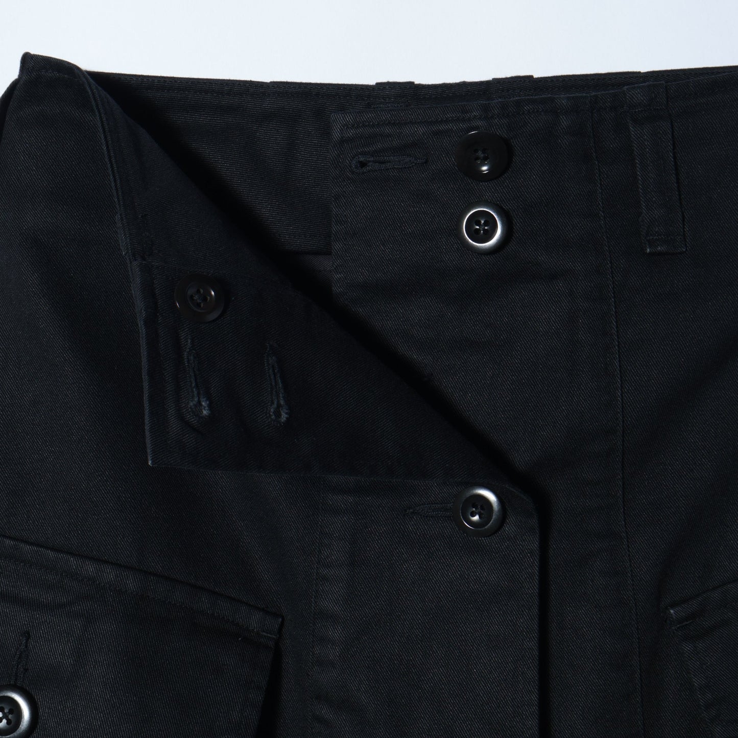 JAPANESE COTTON LINEN DRILL SKIRT