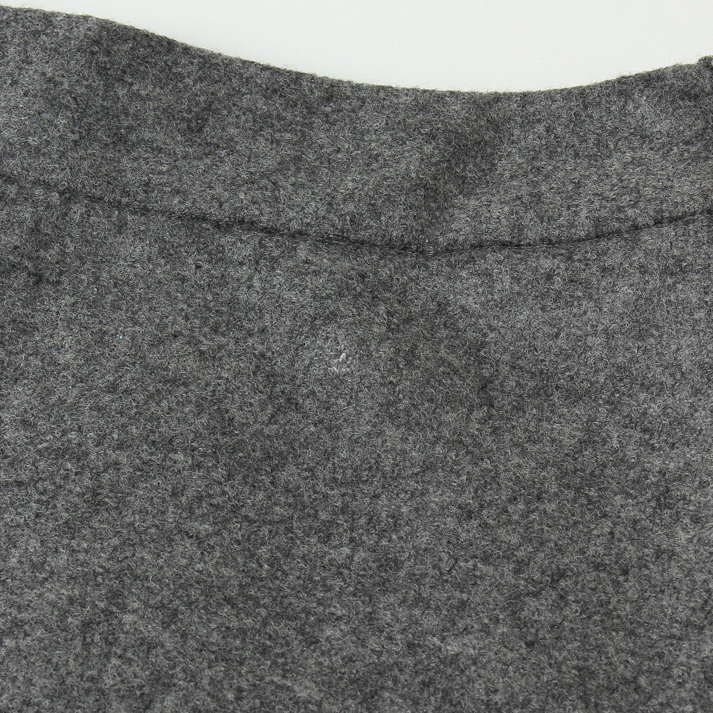 FELTED WOOL JERSEY SKIRT