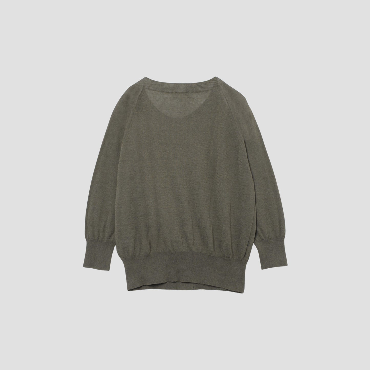 FINE LINEN COTTON KNIT