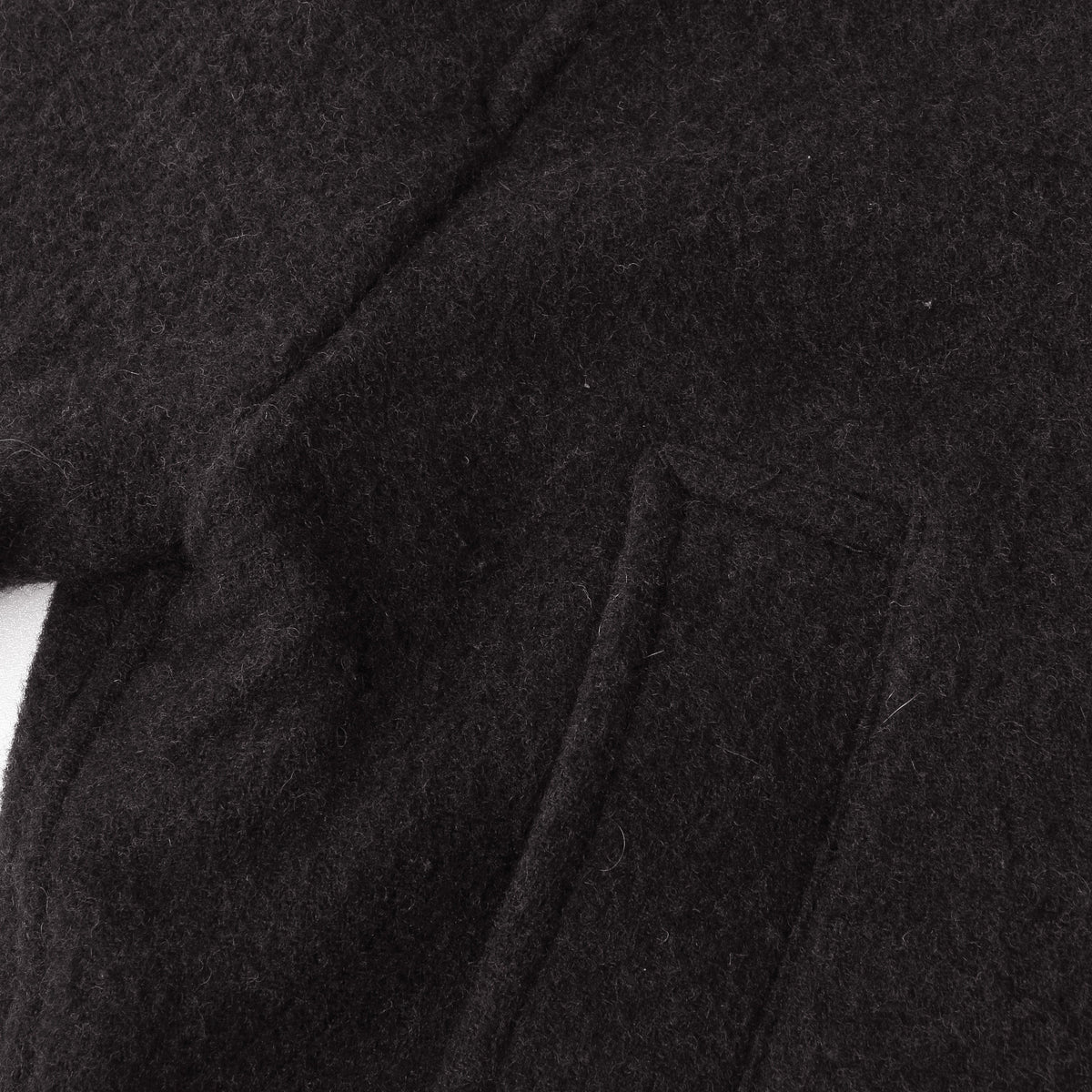 LOFTED WOOL MELTON COAT