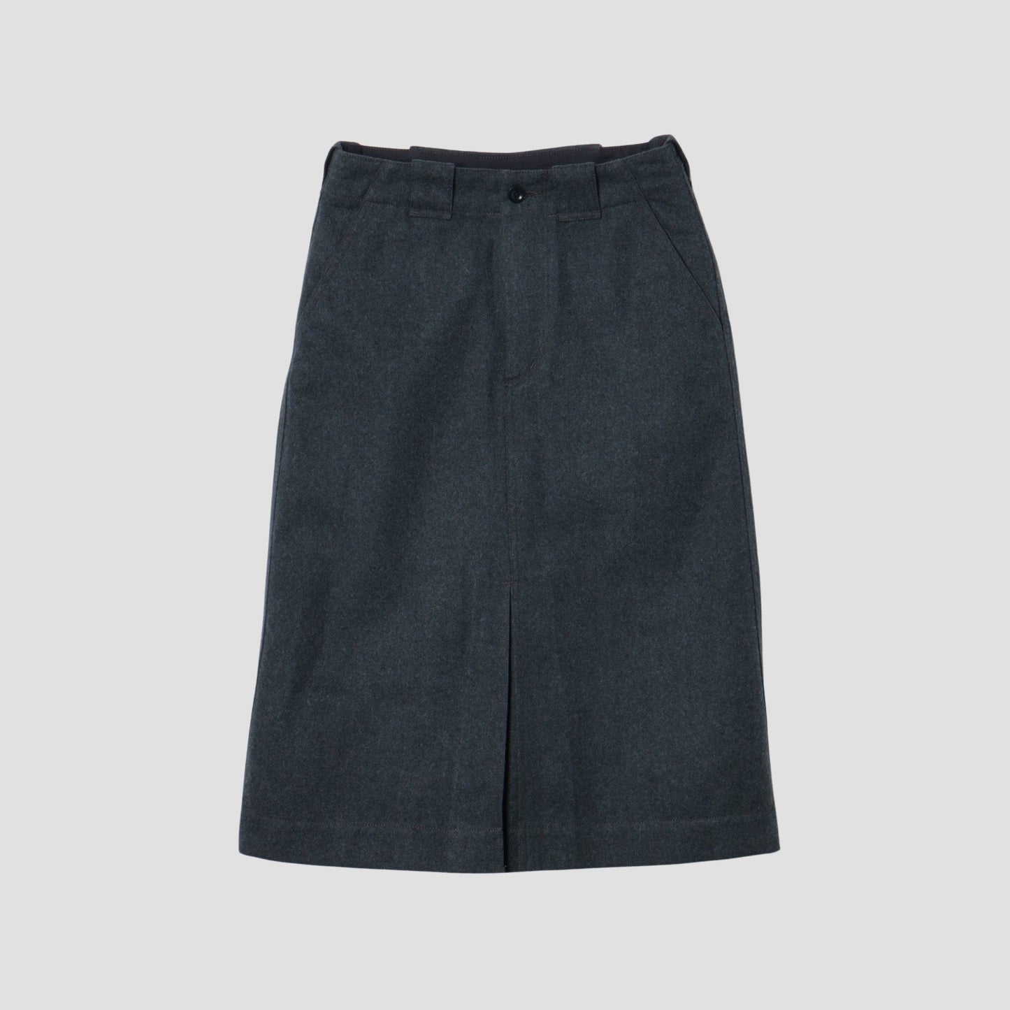 WOOL COTTON DRILL SKIRT