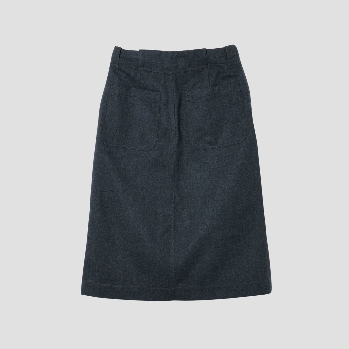 WOOL COTTON DRILL SKIRT