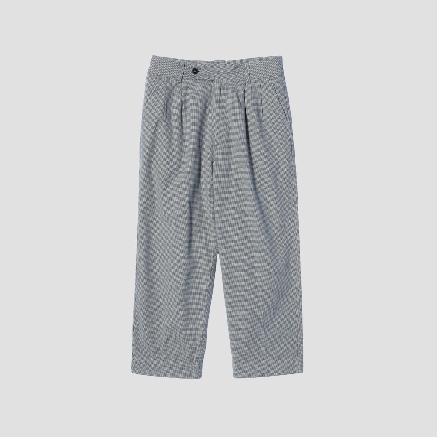 WORKWEAR COTTON LINEN TROUSERS