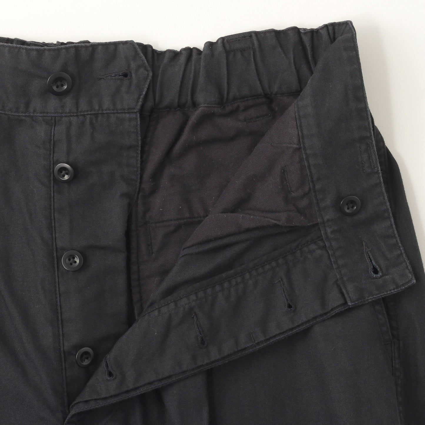 ORGANIC LIGHT COTTON TWILL TROUSERS