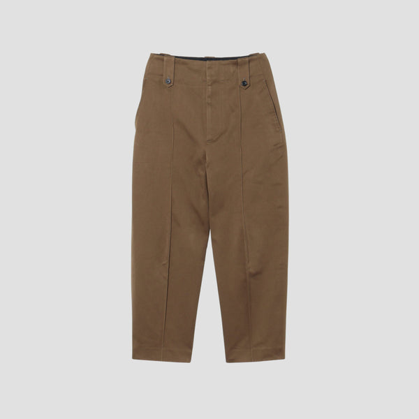DRY COTTON TWILL TROUSERS