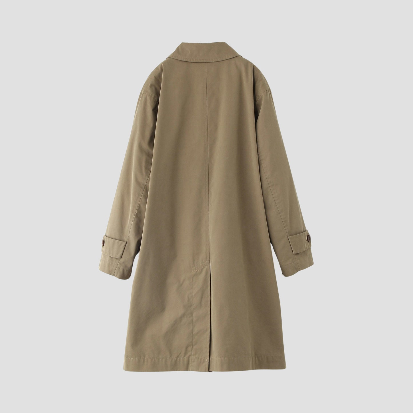 COTTON NYLON CANVAS COAT