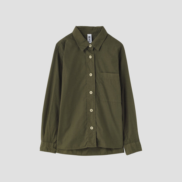 GARMENT DYE BASIC POPLIN(MHL SHOP限定) SHIRT