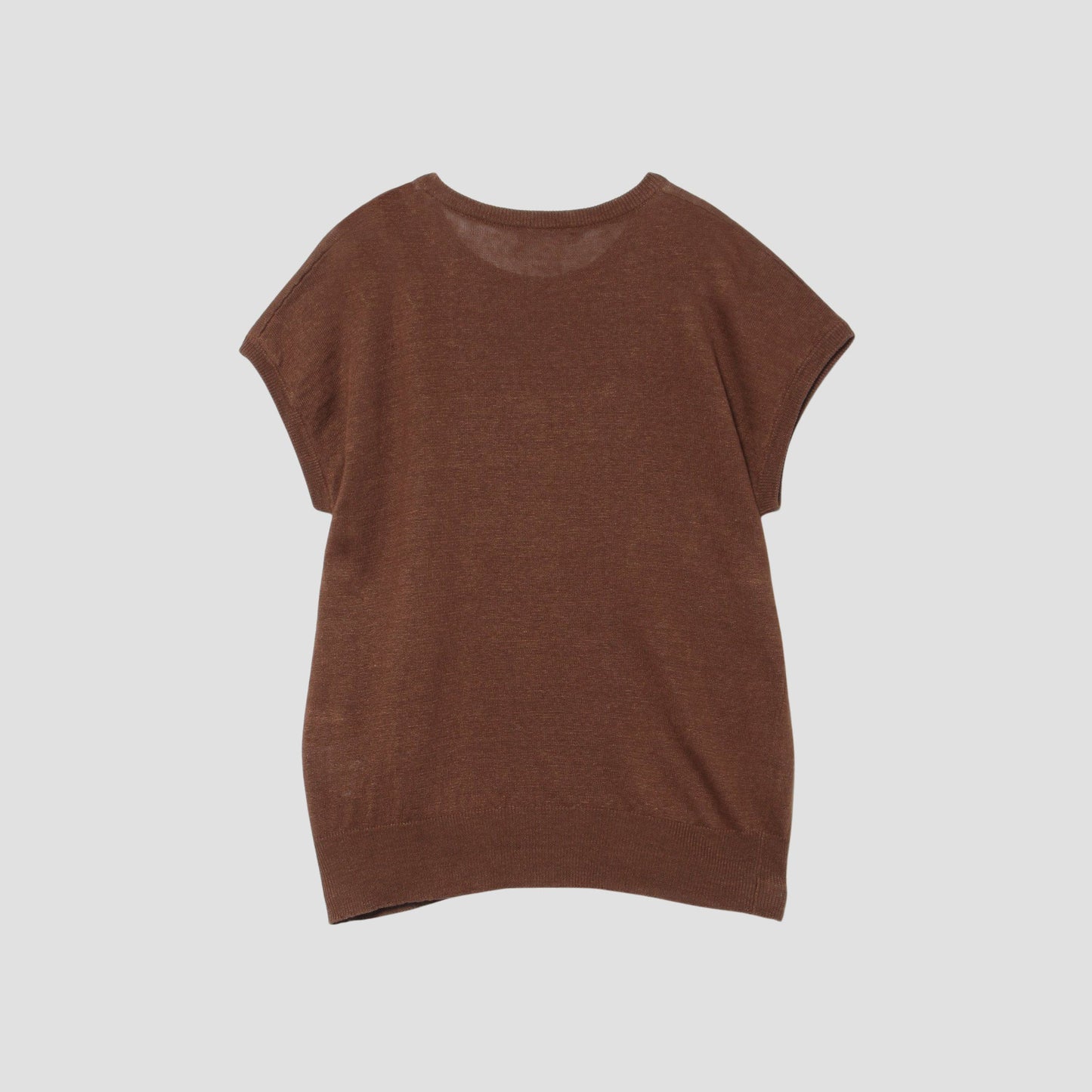 LINEN SLIPOVER KNIT