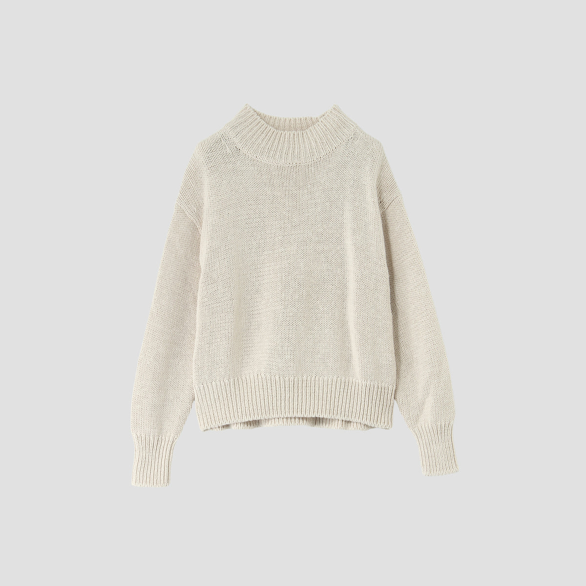 CHUNKY COTTON LINEN KNIT
