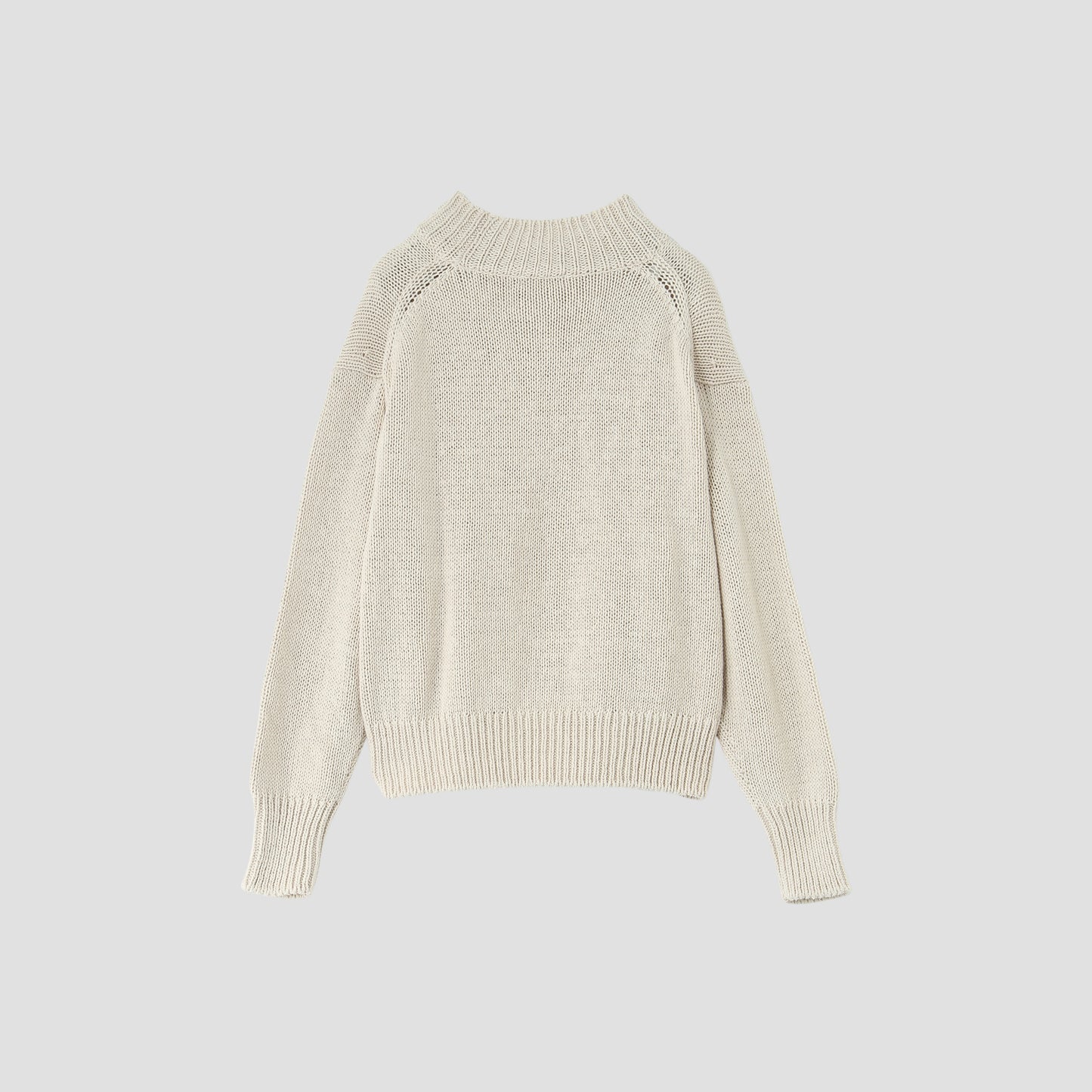 CHUNKY COTTON LINEN KNIT