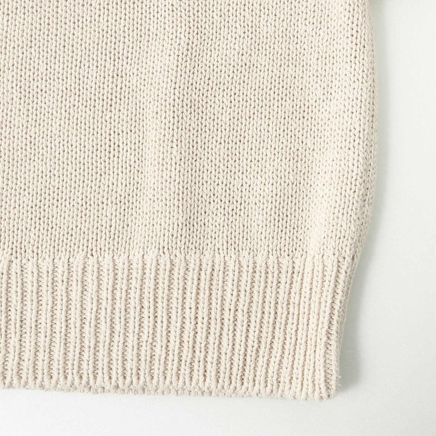 CHUNKY COTTON LINEN KNIT