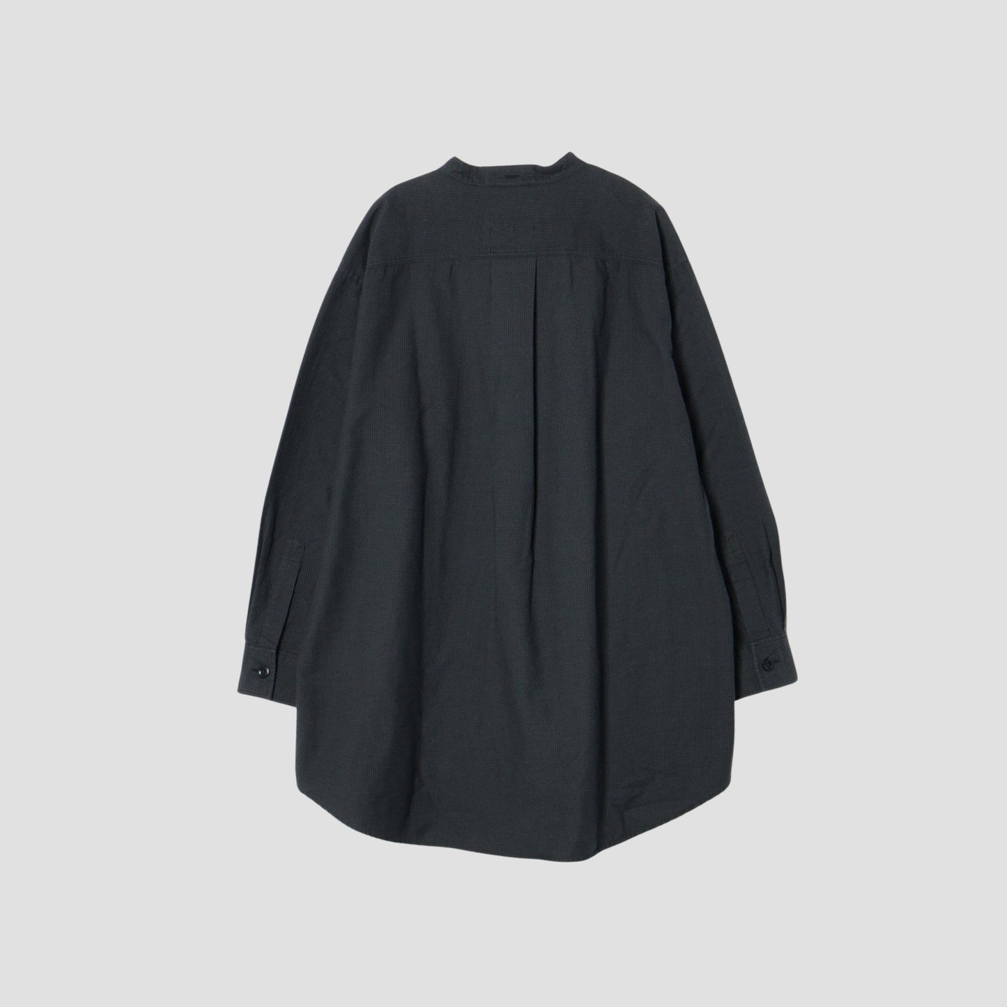 UNEVEN CHECK COTTON SHIRT