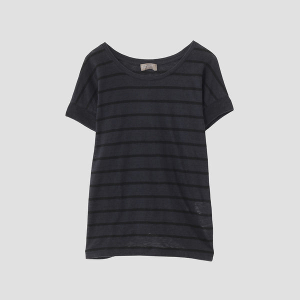 STRIPE LINEN JERSEY