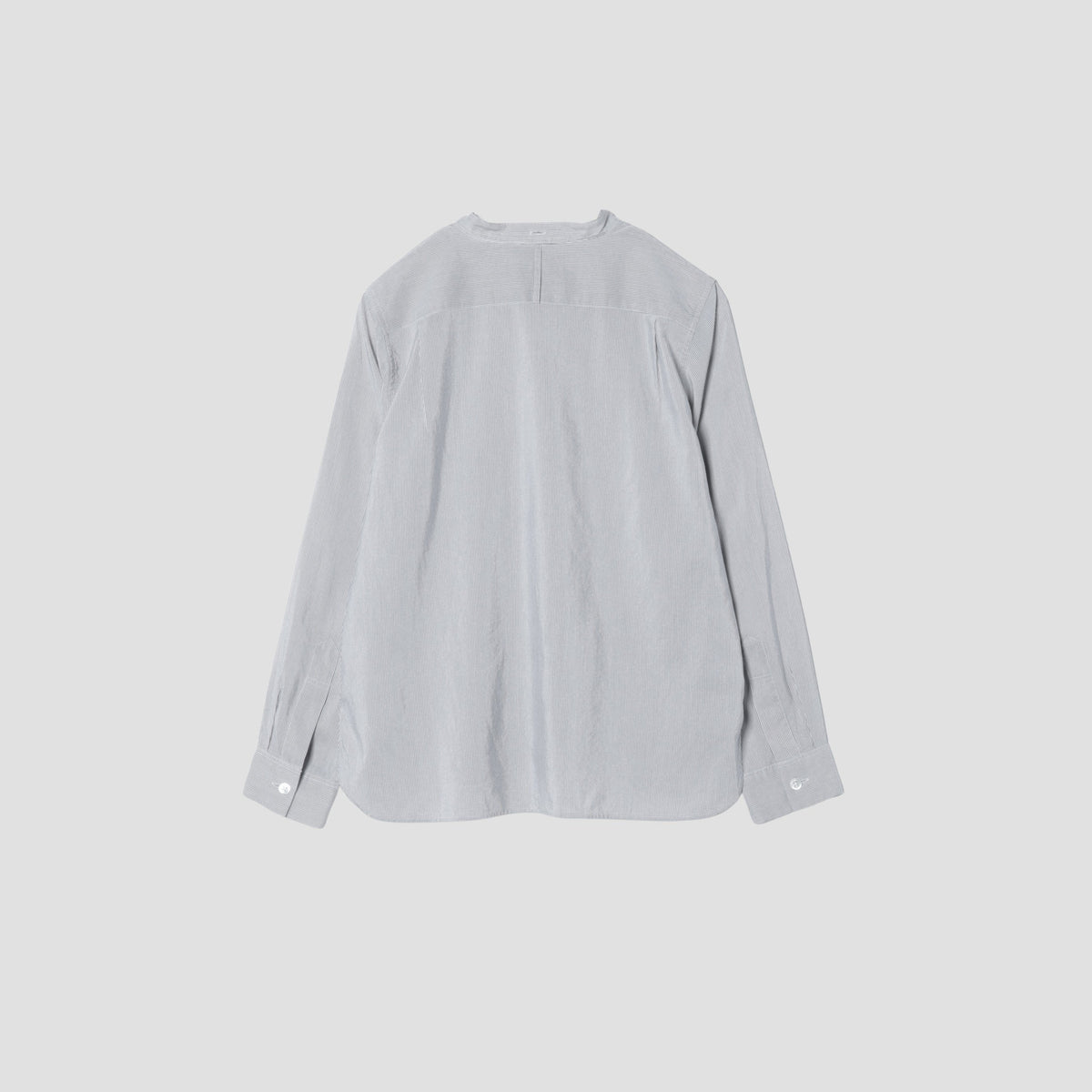 SILK COTTON STRIPE SHIRT