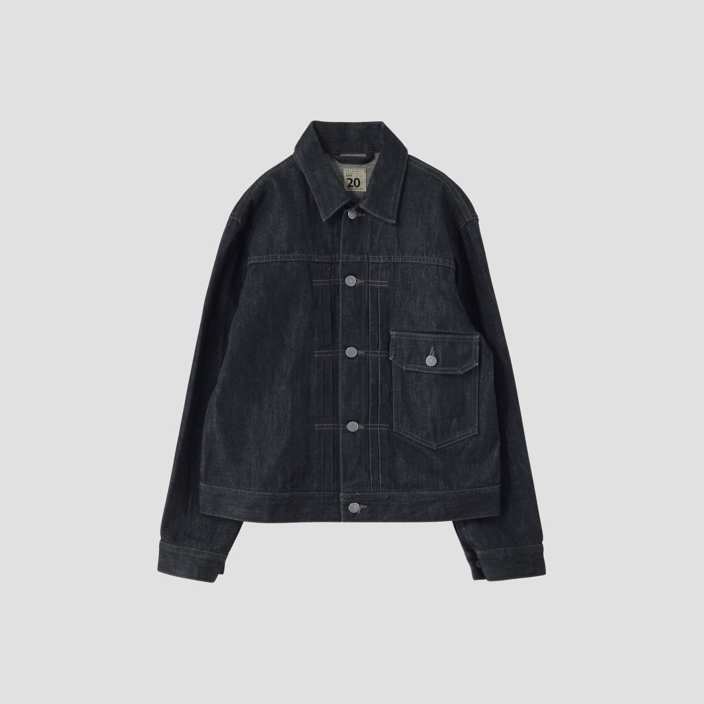 ORGANIC COTTON DENIM BLOUSON