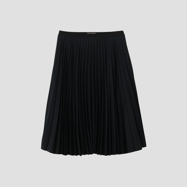 FINE WOOL TWILL SKIRT