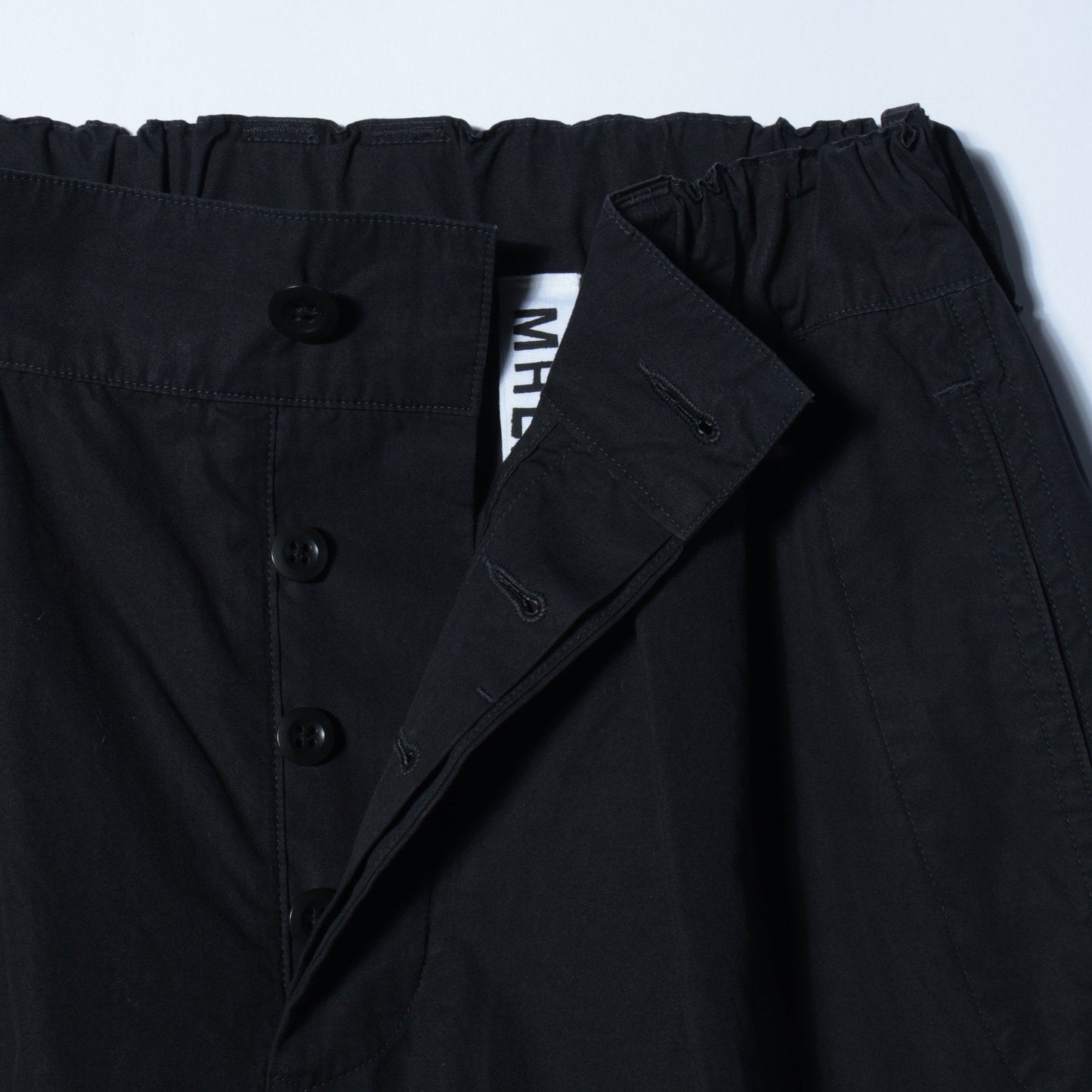 FINE COMPACT COTTON POPLIN SKIRT