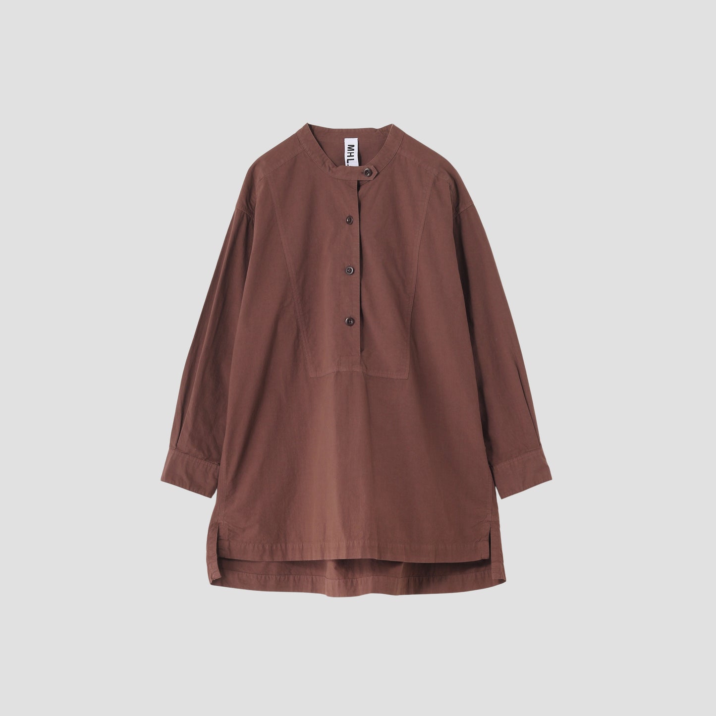 WASHED DRY COTTON POPLIN SHIRT