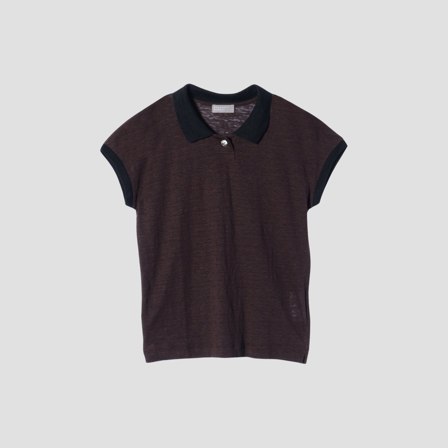 FINE LINEN JERSEY POLO