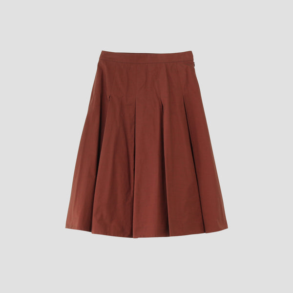 YARN DYE SHIRTING SKIRT