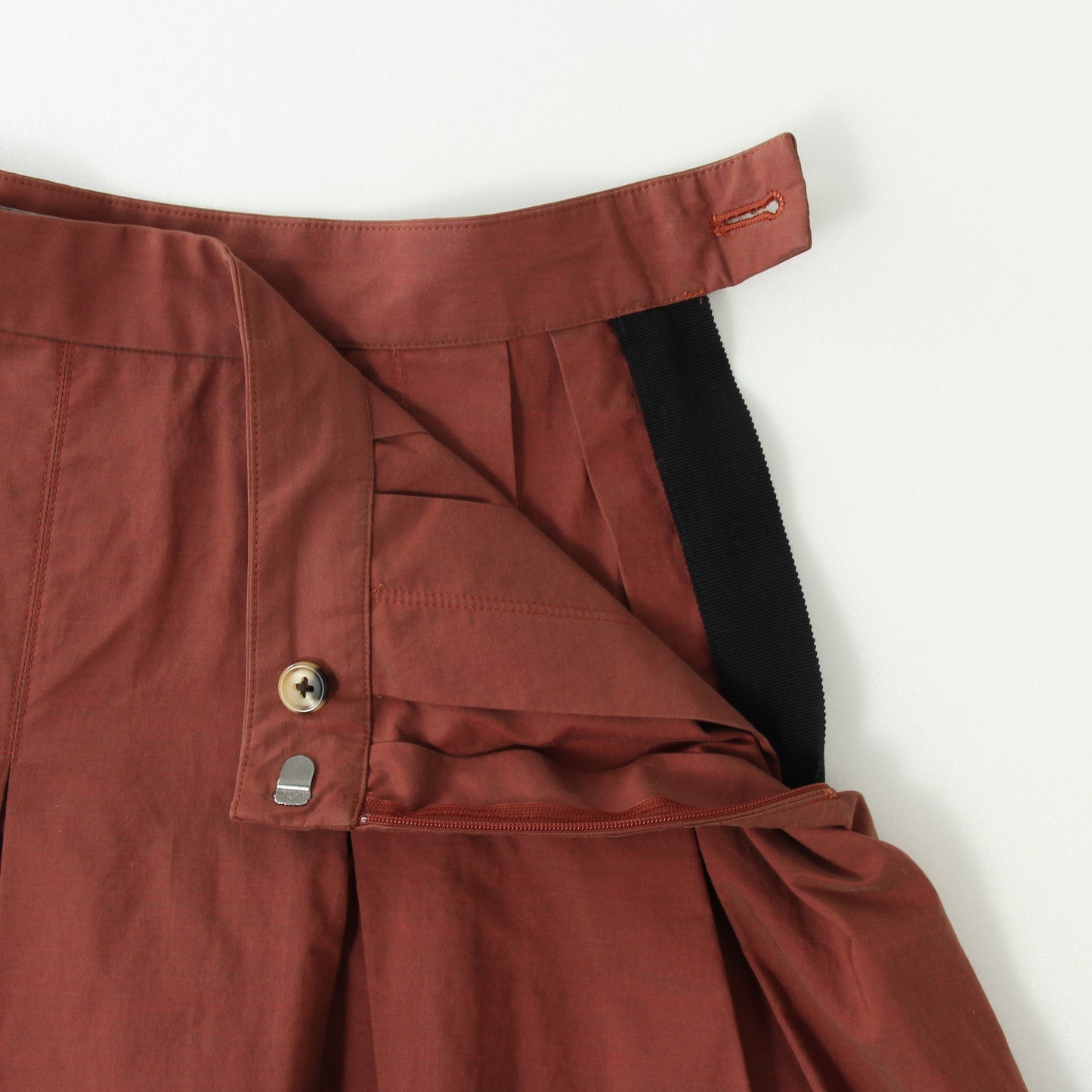 YARN DYE SHIRTING SKIRT