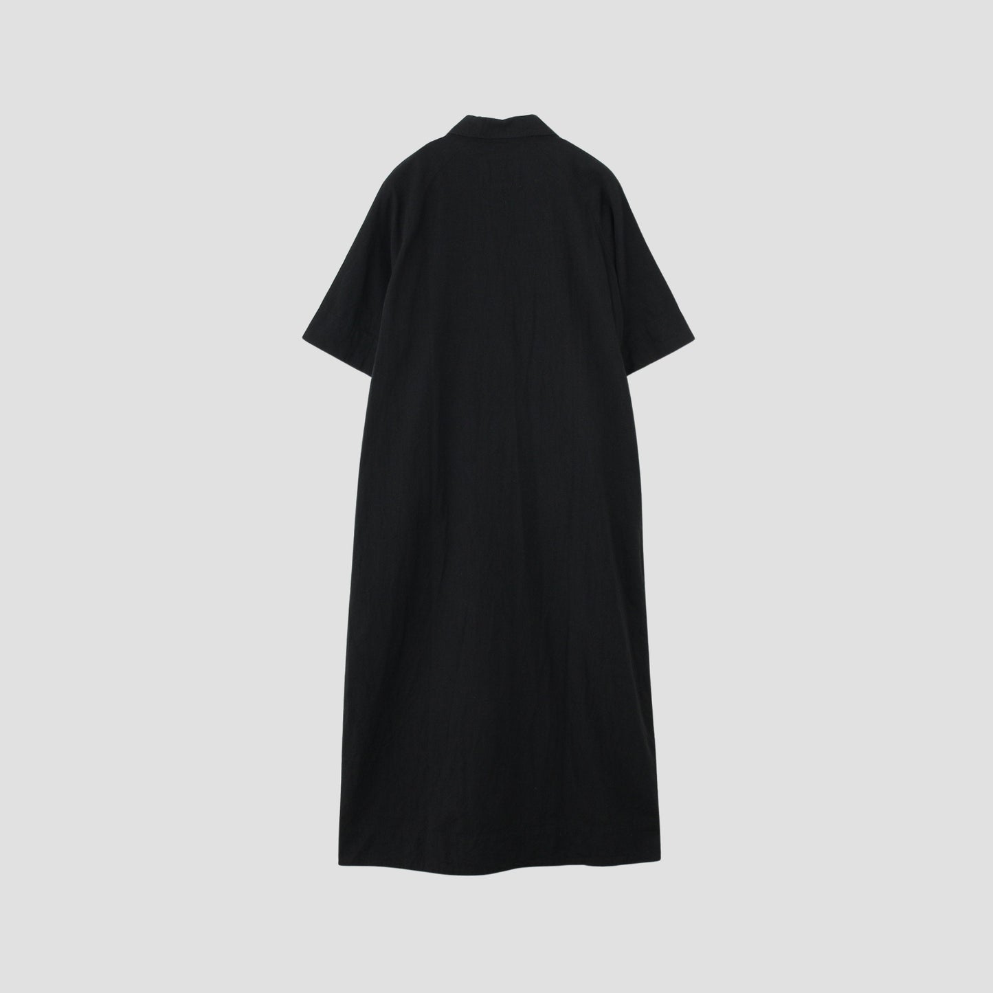 LINEN COTTON PLAINWEAVE DRESS