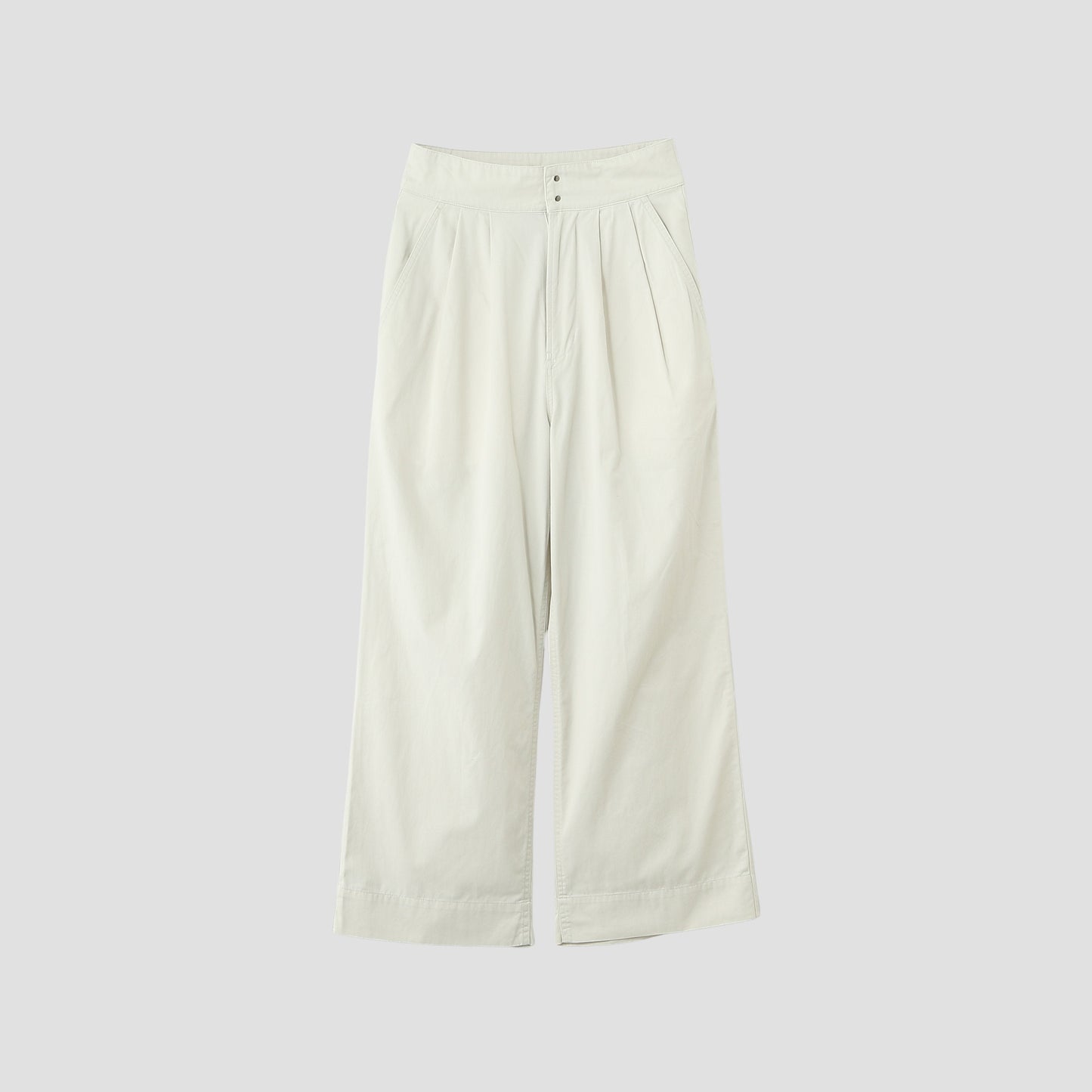 SOFT DENSE COTTON TROUSERS