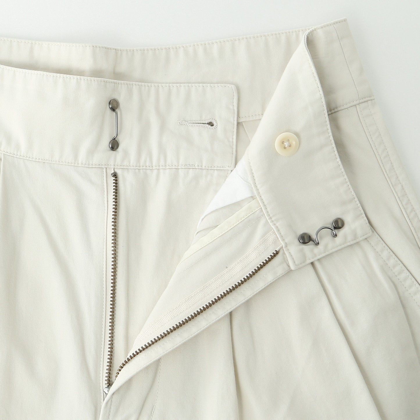SOFT DENSE COTTON TROUSERS