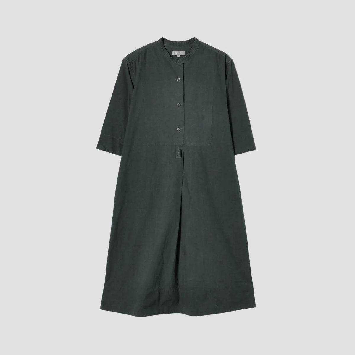 STIFF COTTON POPLIN DRESS