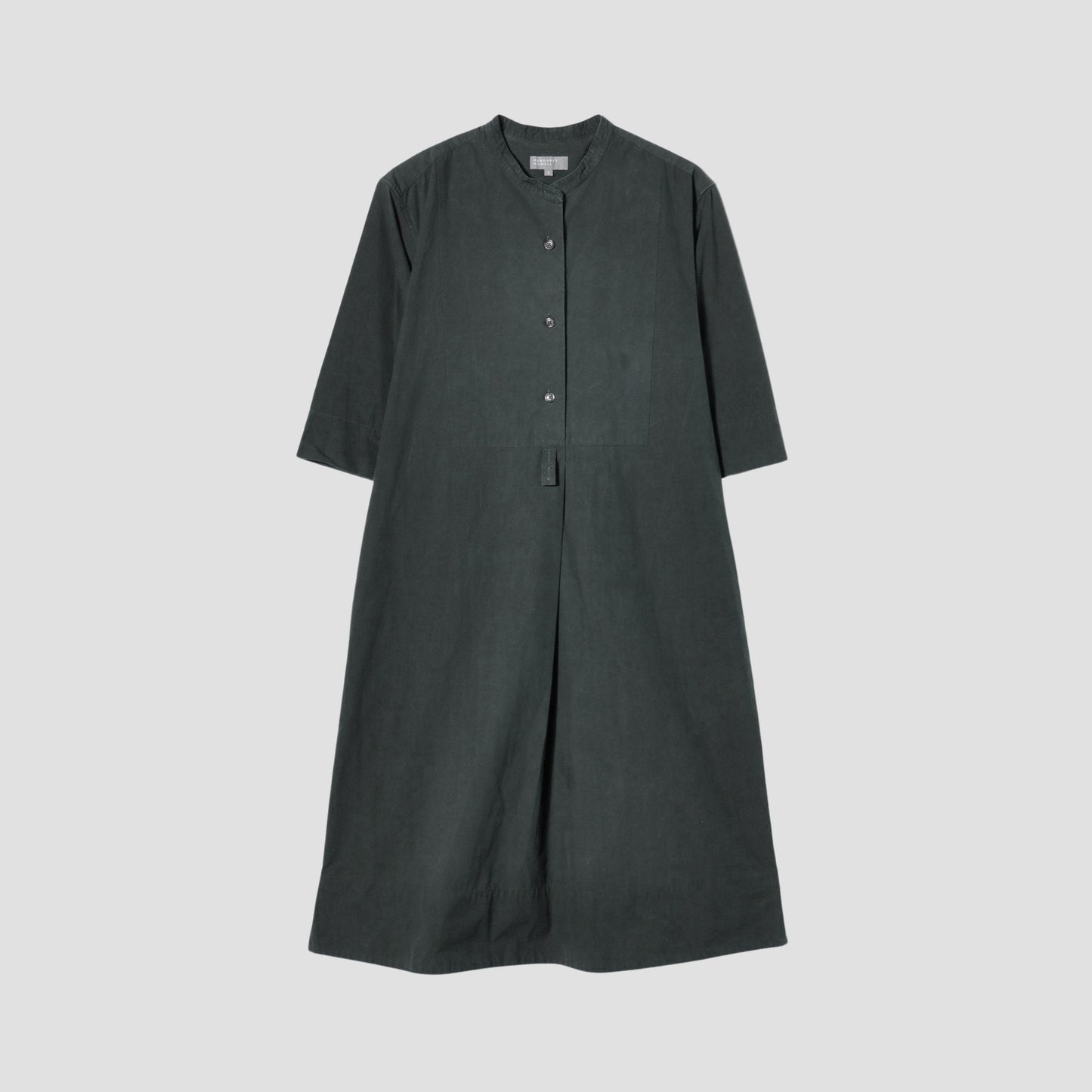 STIFF COTTON POPLIN DRESS