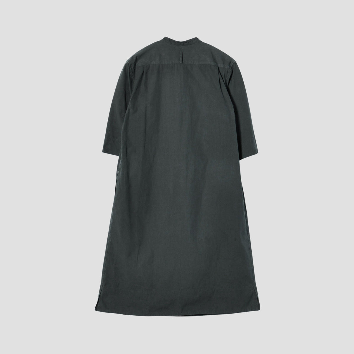 STIFF COTTON POPLIN DRESS