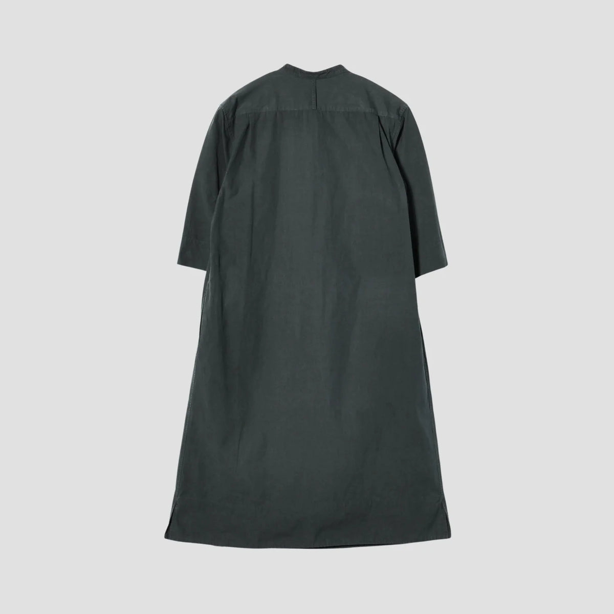 STIFF COTTON POPLIN DRESS