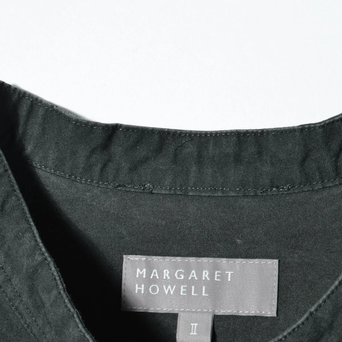 STIFF COTTON POPLIN DRESS