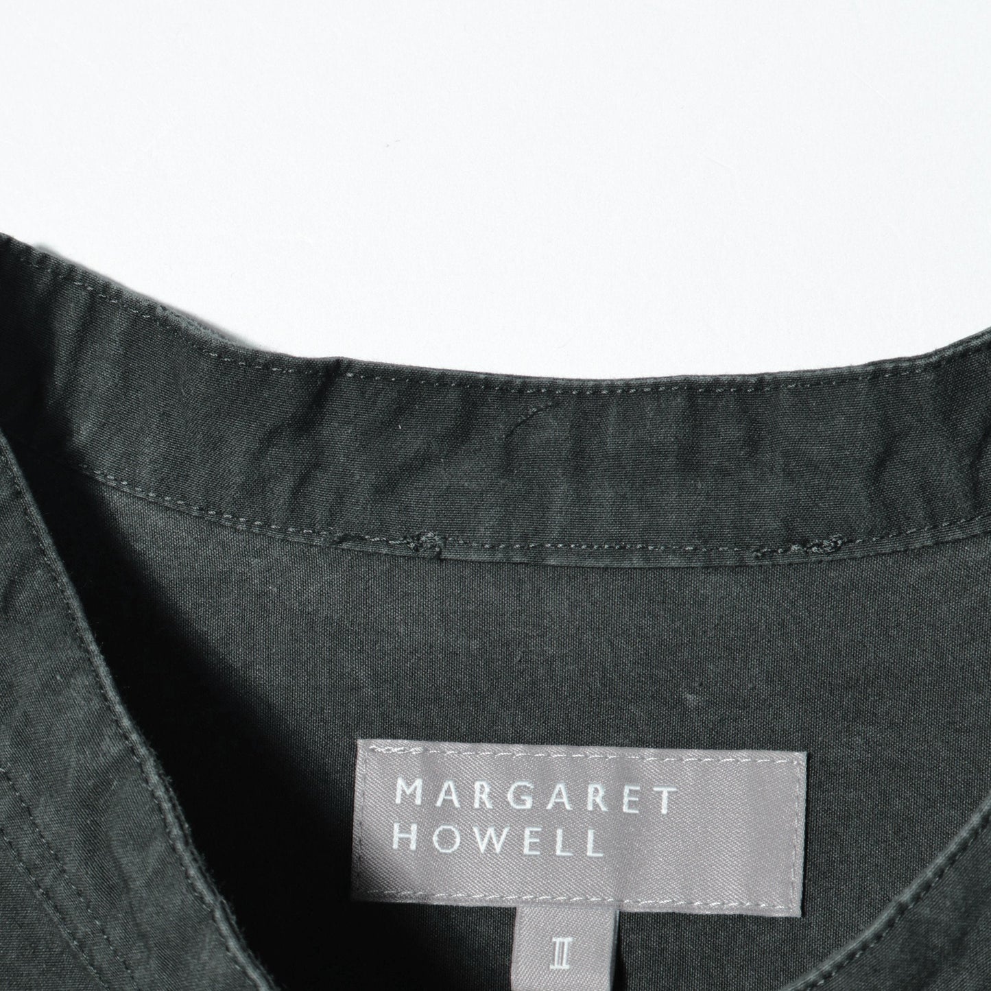 STIFF COTTON POPLIN DRESS