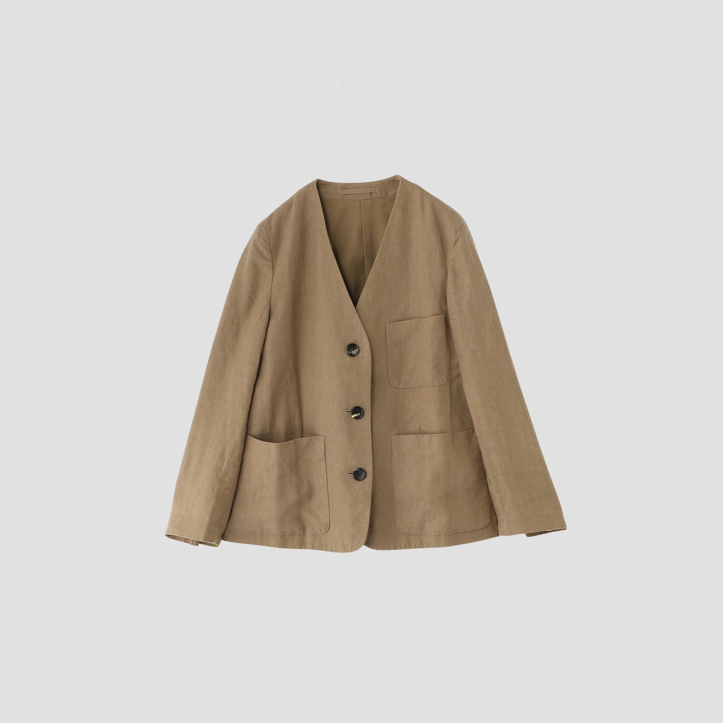 PLAIN LINEN JACKET